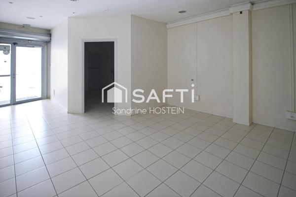 Local commercial de 119m2 avec terrasse