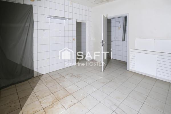 Local commercial de 119m2 avec terrasse