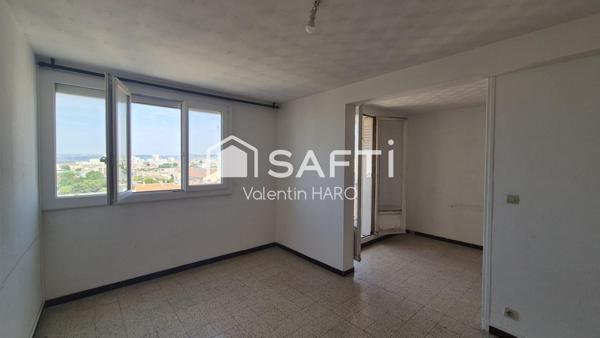 Appartement Type 3/4 Marseille 13014 Lumineux