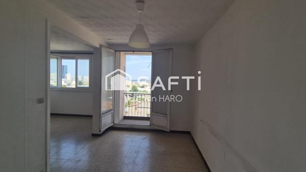 Appartement Type 3/4 Marseille 13014 Lumineux