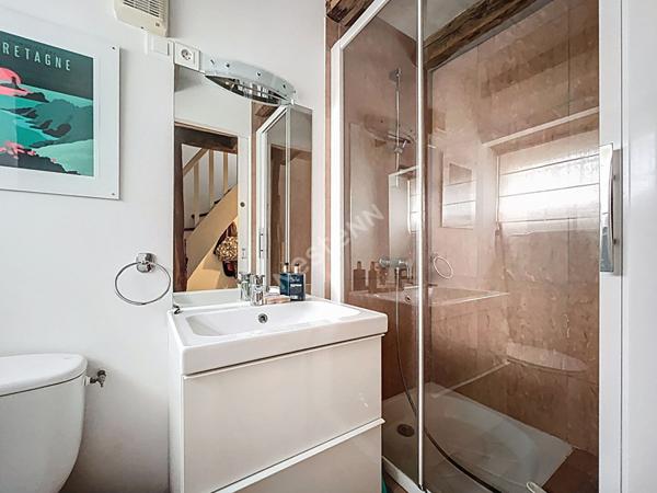 Nantes Saint Pasquier / Maison non mitoyenne 3 chambres et bureau / beau jardin sud-ouest /