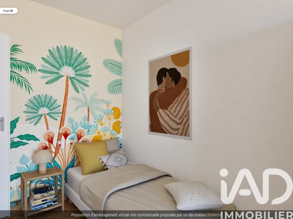 Appartement à vendre 3 pièces 61 m² Paris 15