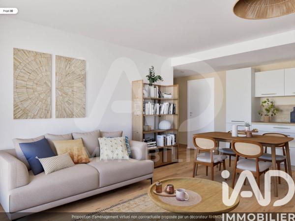 Appartement à vendre 3 pièces 61 m² Paris 15