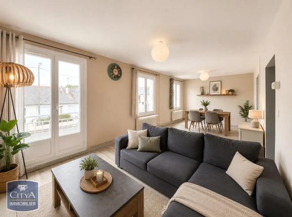 Appartement à louer 3 pièces 70m² L'Île-Bouchard (37220)