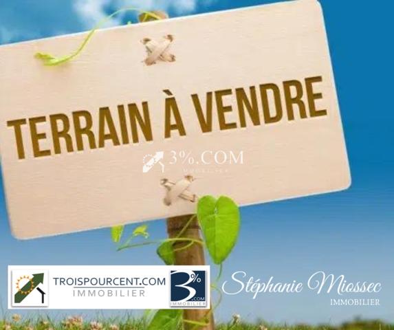 Terrain constructible de 795m2 Pordic (22590)