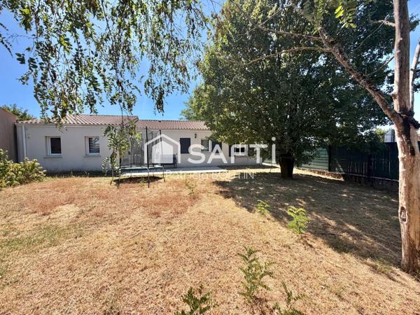 PAVILLON PLAIN PIED 3 CHAMBRES BUREAU ET GARAGE A NIORT !