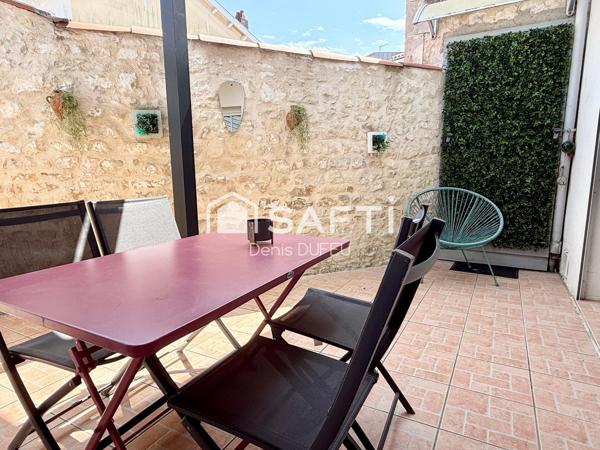 Maison T4 avec patio- Le Mail