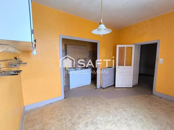 Maison individuelle avec jardin, garage, atelier...