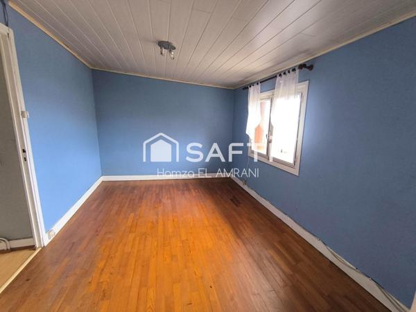 Maison individuelle avec jardin, garage, atelier...
