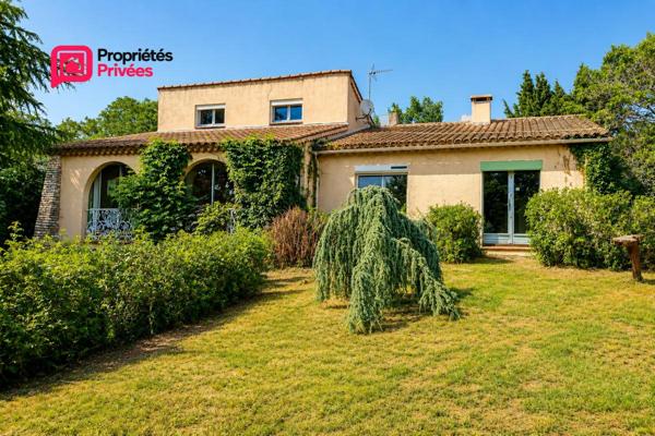 Uzès Nord : Spacieuse villa de 172 m² sur terrain divisible de 1 481 m²