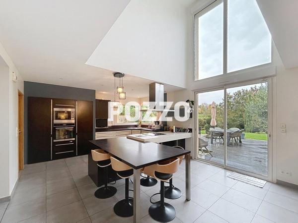 Maison contemporaine 198 m² -5 chambres -Vue Golf -Terrain 1400 m²-Saint-Lô Saint-Lô