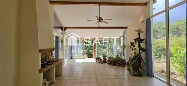 Maison 148 m² 3 chambres, grande véranda beau cadre