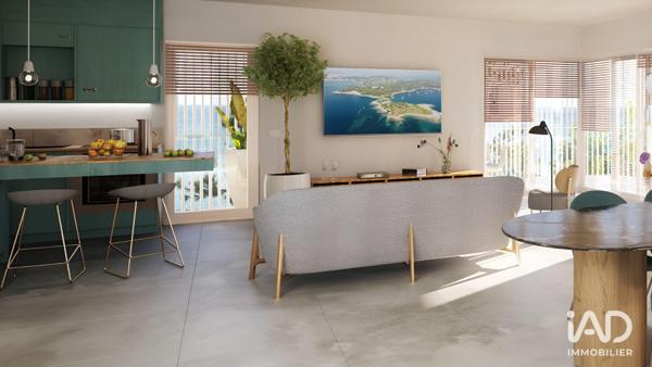 Appartement à vendre 2 pièces 46 m² Antibes