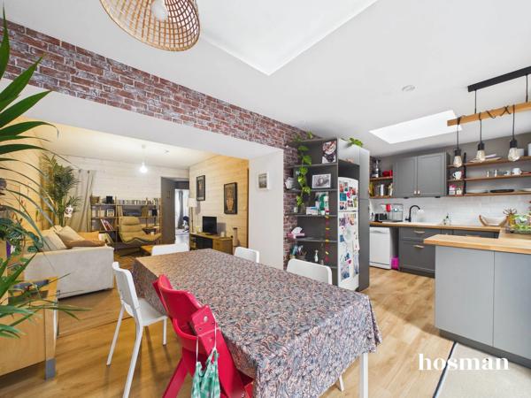 Appartement T3 de 56m2 avec cour privative et parking - Secteur Pont Rousseau