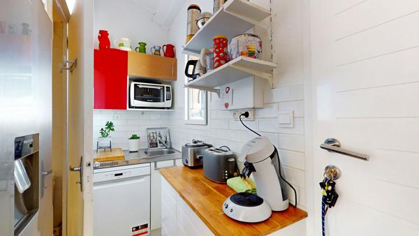 Appartement T3 (2 cabines) à Saint Pierre la Mer avec parking et 2 balcons!