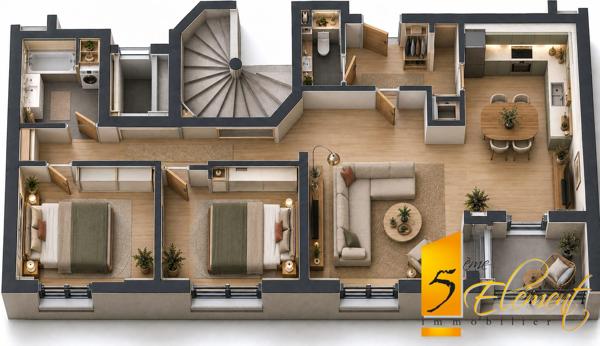 Villeurbanne Gratte-Ciel – T3 avec loggia et garage