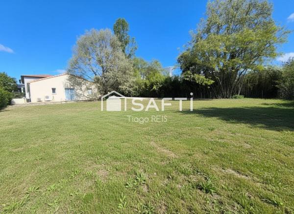 Seysses : Terrain viabilisé 687m² en impasse