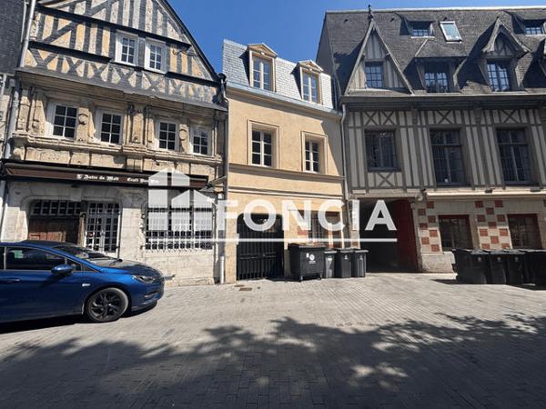 Location Studio 41.42 m² - 12-18 PLACE M LUTHER KING Rouen 76000