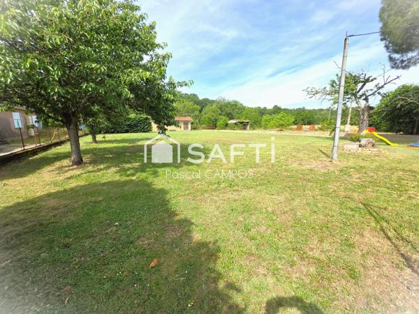 Maison t4 de 96 sur une parcelle de 2807m²