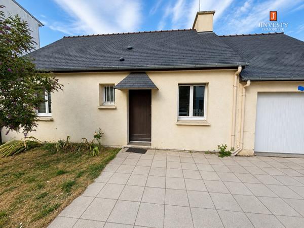 Maison individuelle de plain-pied – 2 chambres – Jardin – Garage
