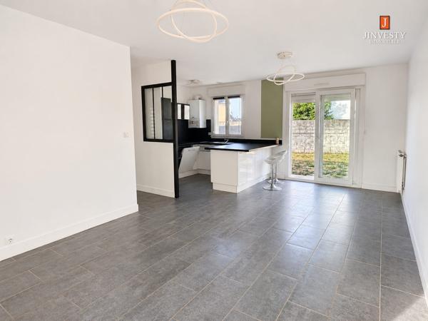 Maison individuelle de plain-pied – 2 chambres – Jardin – Garage