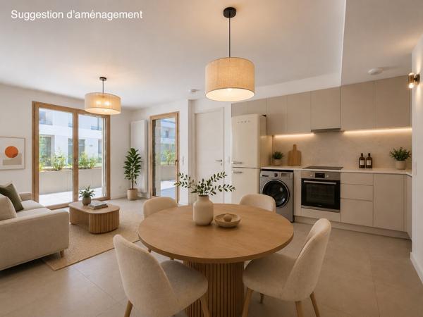 T2 neuf 39 m² + terrasse 20 m² - Annecy - Jamais habité