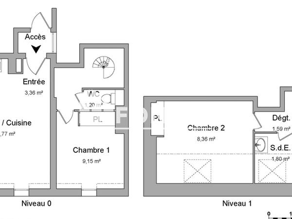 Location Appartement 3 pièces 49.23 m² - 46 BOULEVARD DE LA LIBERTE Lille 59000