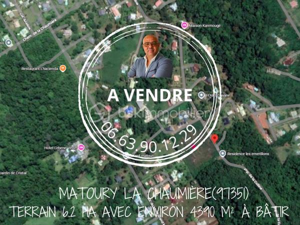 Terrain de 69 129 m²