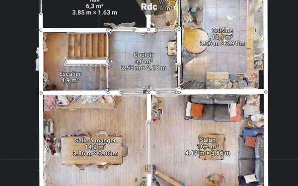 Maison à vendre    6 pièces • 152 m2 Mondelange