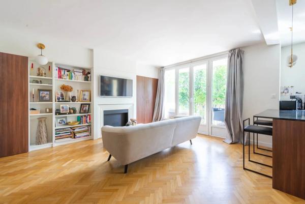 Saint-Cloud - Quartier Val d’Or - 71m² rénové - 3 chambres - Balcon - Gare 4mn