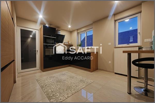 Maison mitoyenne 4 chambres et garage