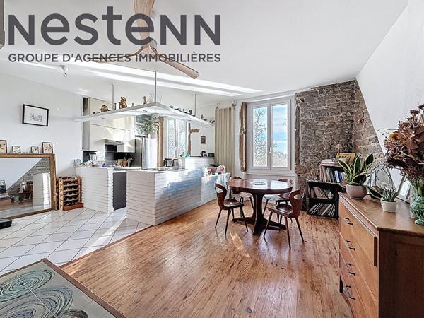 T2 bis - Vue Rhône - Dernier étage - Cachet - Quai de Rhône - Hotel de ville