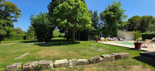 Maison pierre 5 chambres, piscine chauffée