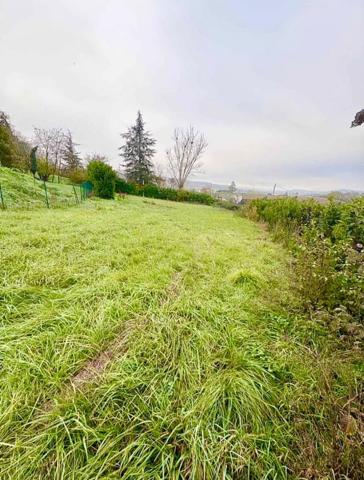 Superbe terrain à bâtir semi viabilisé bien exposé