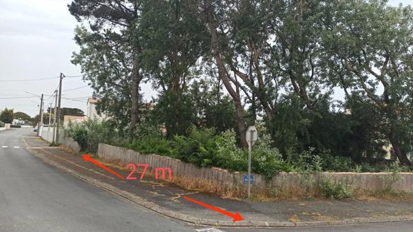 Terrain à vendre de 530,00 m² BRETIGNOLLES SUR MER (85)