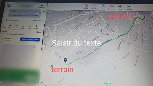 Terrain à vendre de 530,00 m² BRETIGNOLLES SUR MER (85)