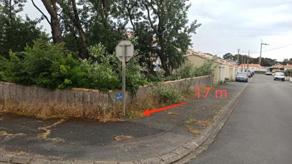 Terrain à vendre de 530,00 m² BRETIGNOLLES SUR MER (85)
