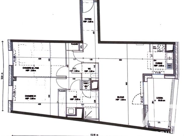 Appartement à vendre 3 pièces 74 m² Bordeaux