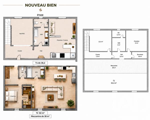 Immeuble à vendre 216 m² Tulette