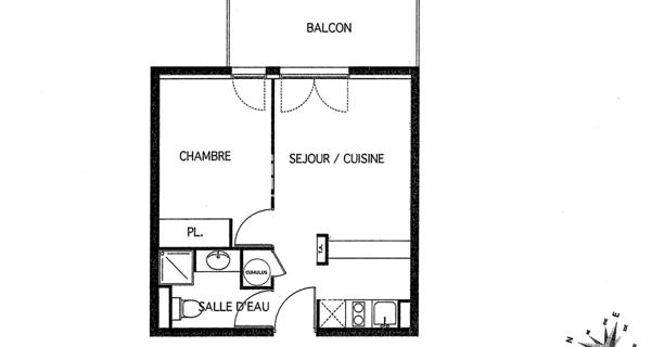 À vendre Appartement 2 pièces 31.8 m² - Clermont-l'hérault 34800