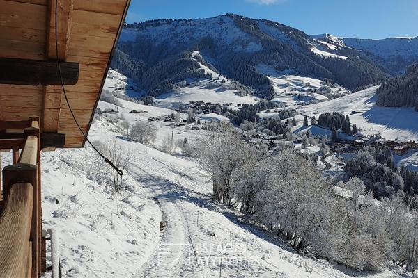 Chalet en pleine nature avec vue