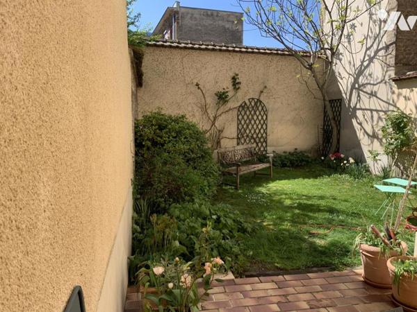 PARTICULIER REMOIS / CARACTERE / JARDIN / CENTRE REIMS