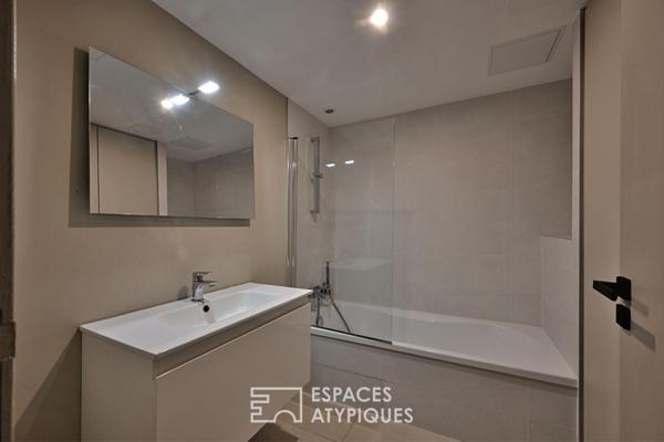 Maison d’architecte contemporaine avec piscine et garage