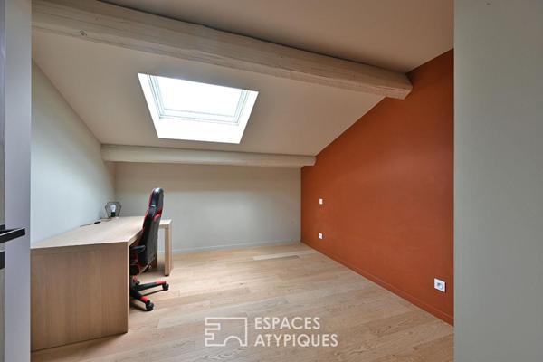 Maison d’architecte contemporaine avec piscine et garage