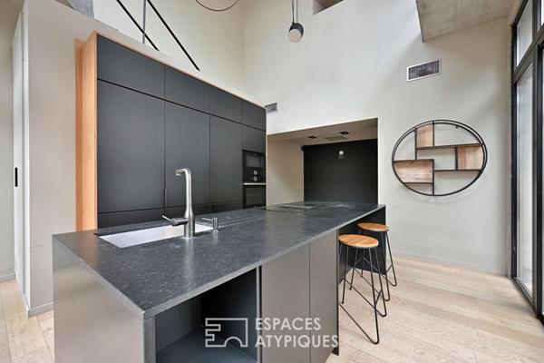 Maison d’architecte contemporaine avec piscine et garage