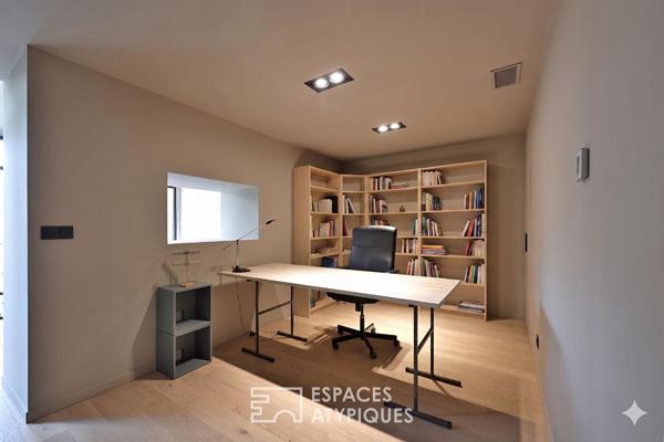 Maison d’architecte contemporaine avec piscine et garage