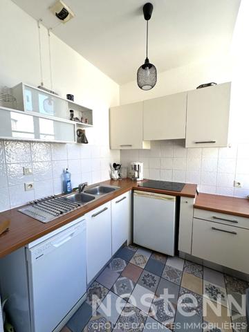 Location appartement T2 meublé en centre-ville de Carcassonne avec cuisine équipée et placards