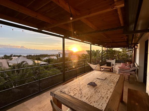 Villa de standing vue mer imprenable – La Saline / Trou d’Eau