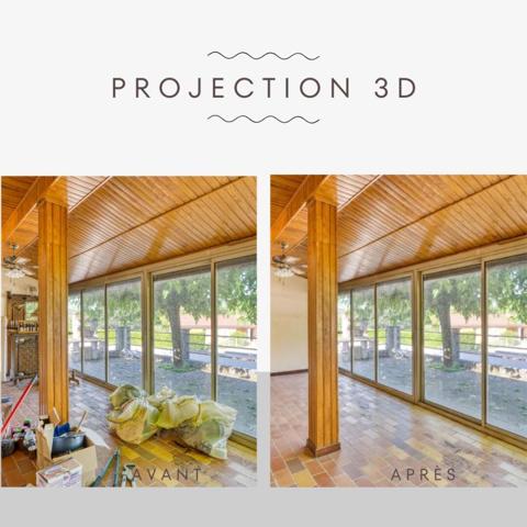 Maison Saint Maurice De Gourdans 3 pièce(s) 102 m2 - Terrain 1100m2