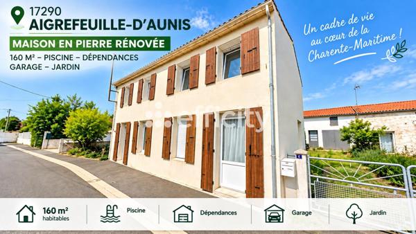 Maison
         5 pièces
        - 160 m² Bien prestige 399 900 € *